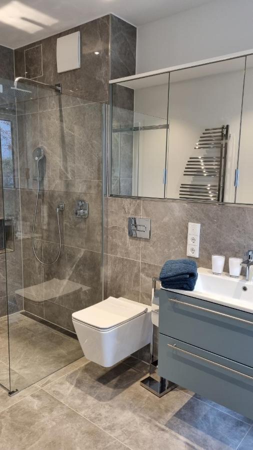70 Qm Grosses Apartment Mit Garten Zwischen Potsdam Und Berlin Stahnsdorf Kültér fotó